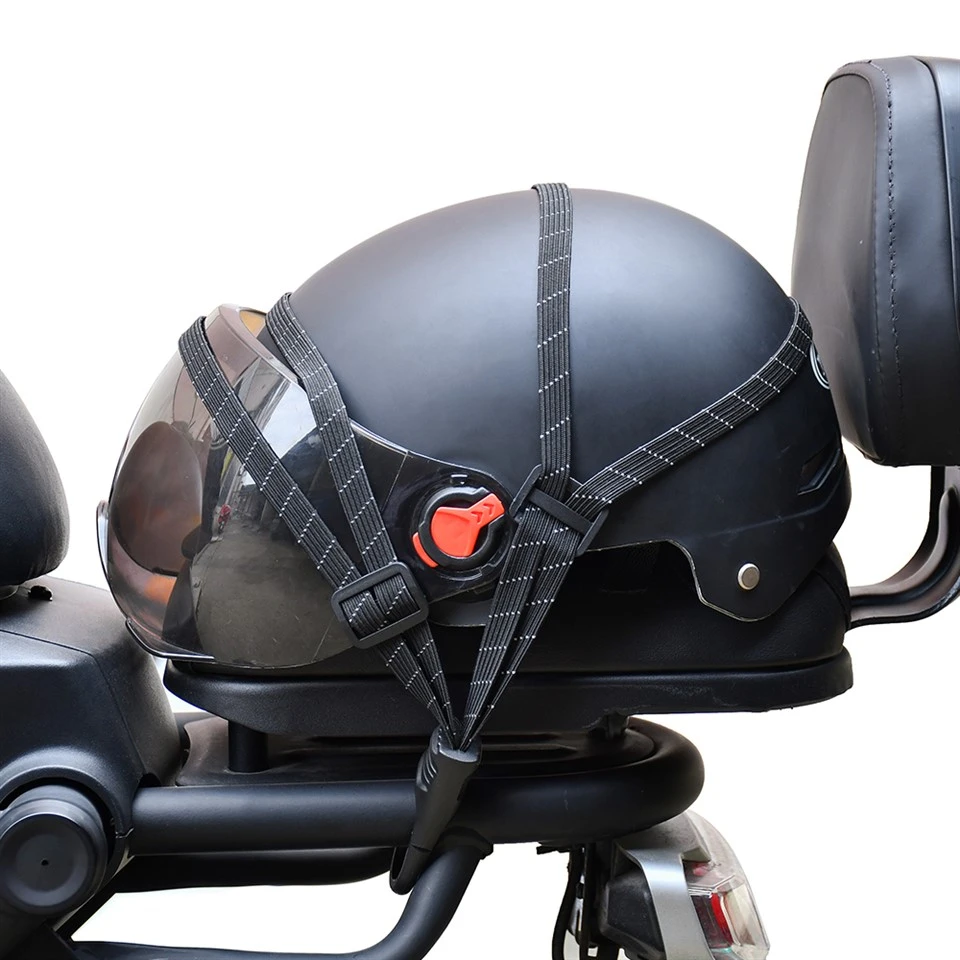 Bungee Cord Nrog Hook Rau Motocycle Helmet