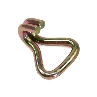 Chaw tsim tshuaj paus 1.5 Nti 2T Lashing Belt Hlau Buckle Ob Chav J Hook
